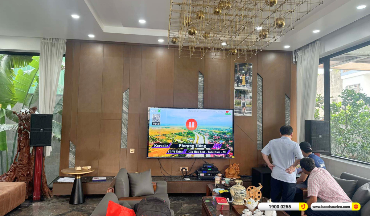 Lắp đặt d&agrave;n karaoke JBL hơn 110tr cho anh Sơn tại Đ&agrave; Nẵng