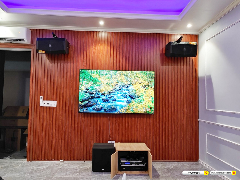 Lắp đặt d&agrave;n karaoke JBL hơn 59tr cho anh T&agrave;i ở Nghệ An