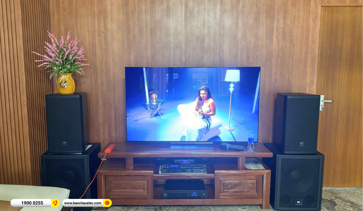 Lắp đặt d&agrave;n karaoke JBL gần 80tr cho anh Th&aacute;i tại Đ&agrave; Nẵng