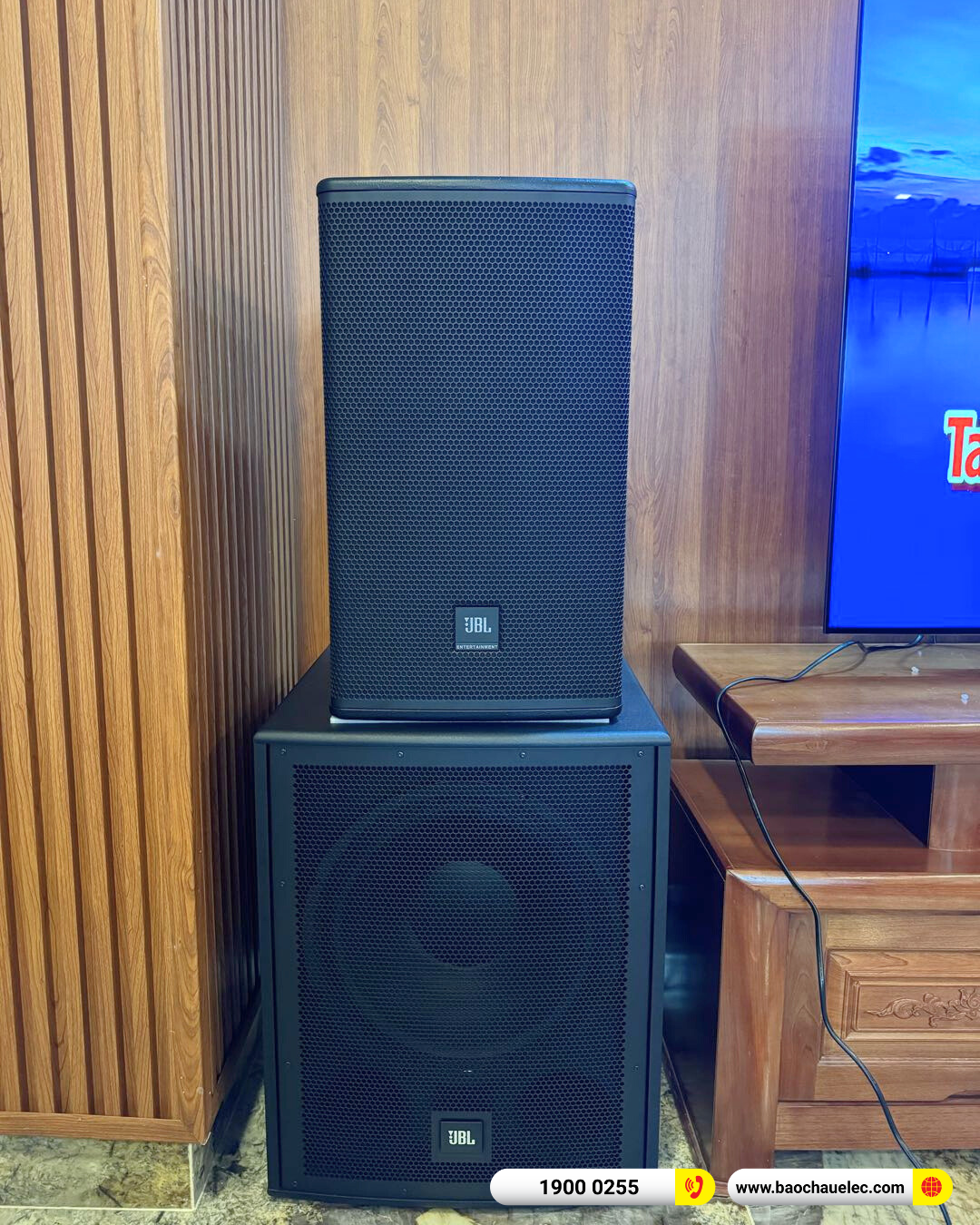 Lắp đặt d&agrave;n karaoke JBL gần 80tr cho anh Th&aacute;i tại Đ&agrave; Nẵng