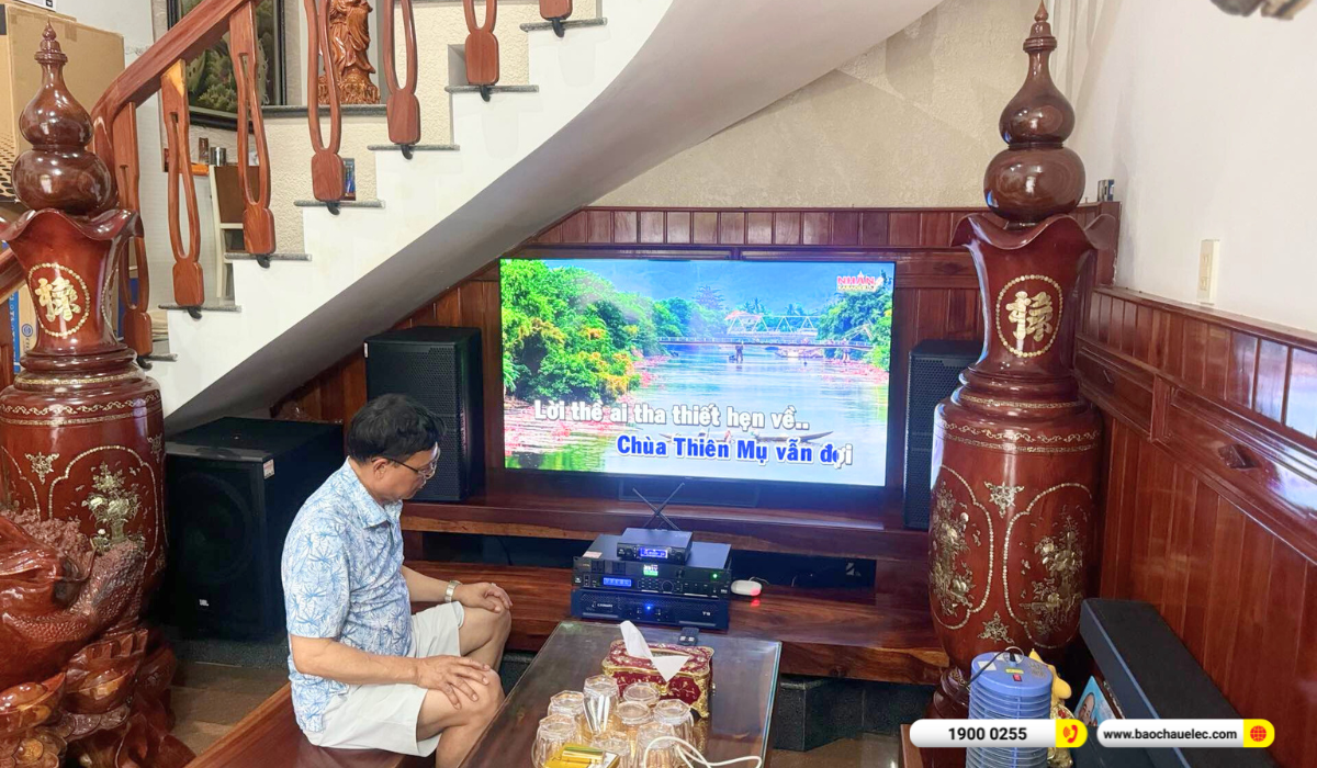 Lắp đặt d&agrave;n karaoke JBL gần 104tr cho anh Thắng tại B&igrave;nh Định