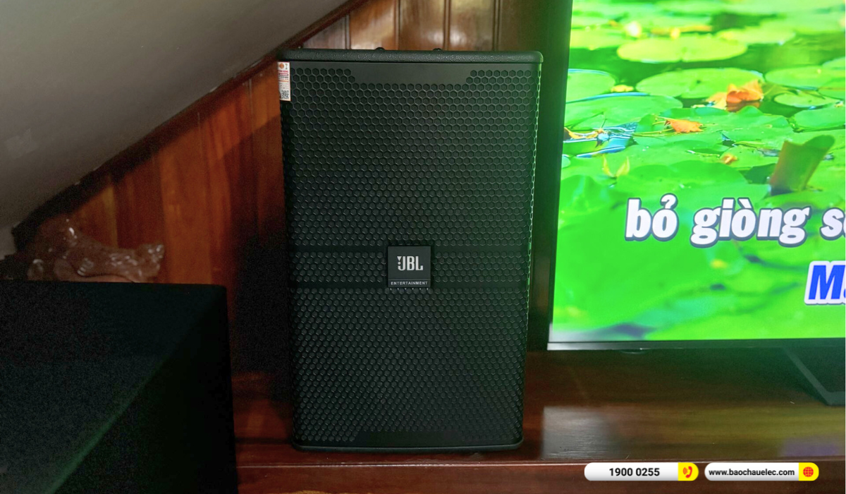 Lắp đặt d&agrave;n karaoke JBL gần 104tr cho anh Thắng tại B&igrave;nh Định