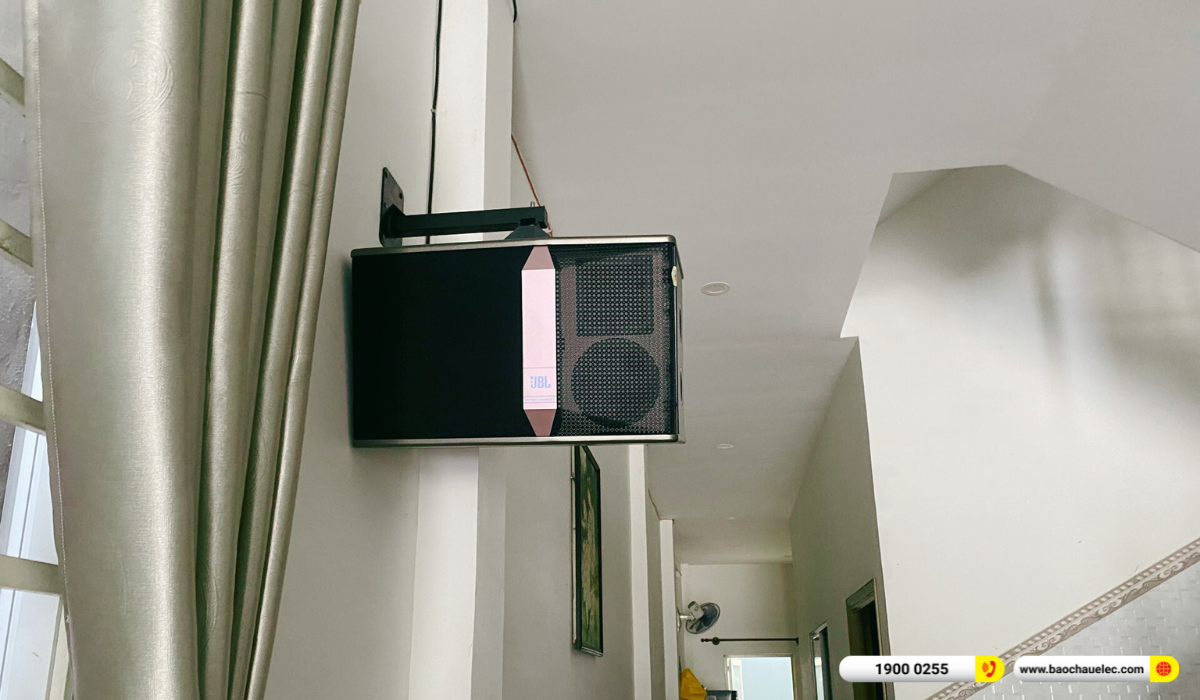 Lắp đặt d&agrave;n karaoke JBL gần 44tr cho anh Thanh Sơn tại TP HCM