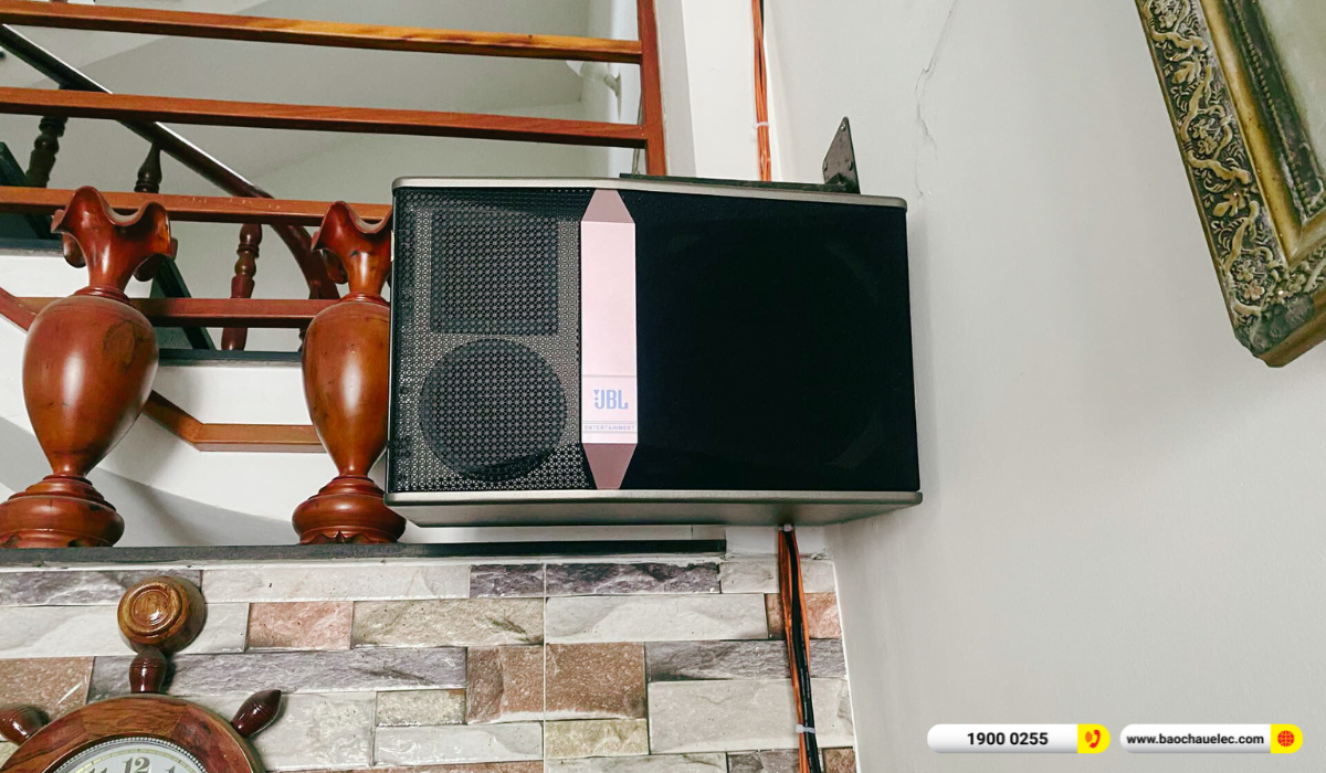 Lắp đặt d&agrave;n karaoke JBL gần 44tr cho anh Thanh Sơn tại TP HCM