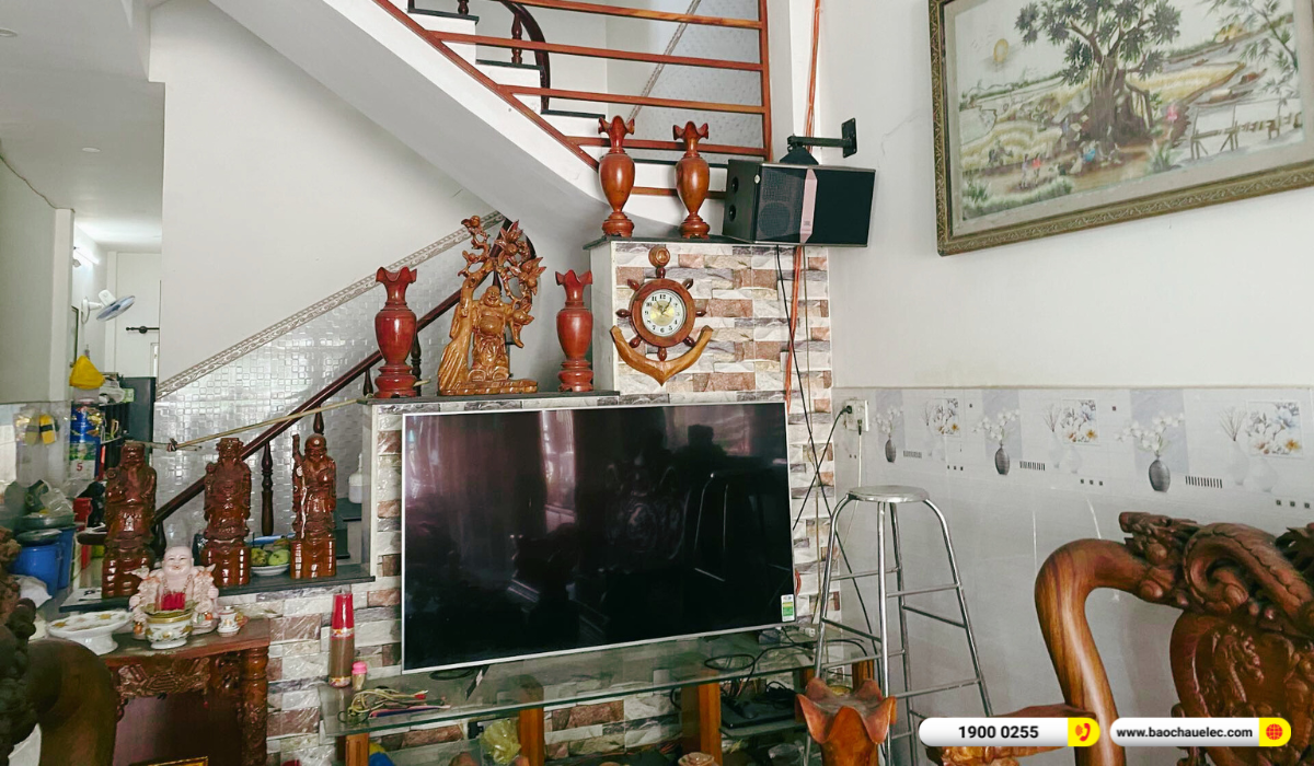 Lắp đặt d&agrave;n karaoke JBL gần 44tr cho anh Thanh Sơn tại TP HCM