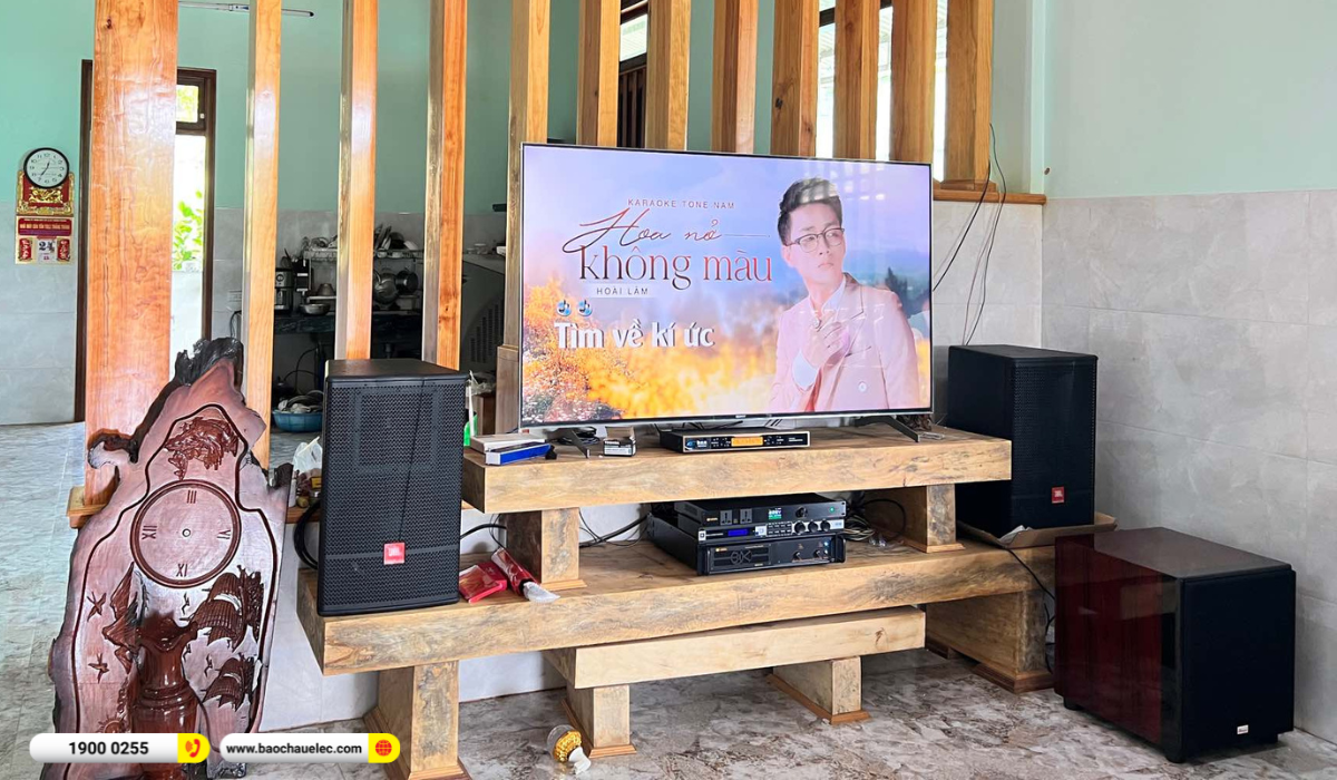 Lắp đặt d&agrave;n karaoke JBL hơn 61tr cho anh Thao tại Đắk Lắk