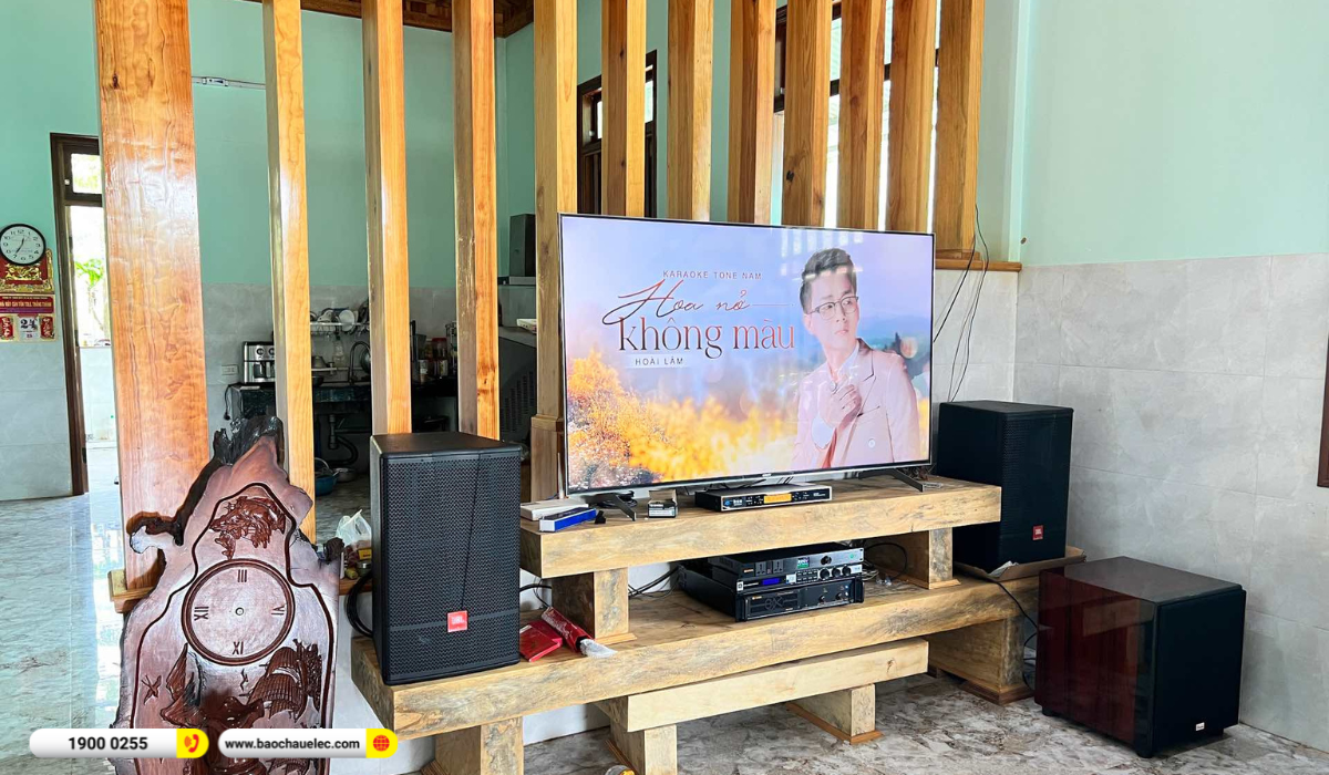 Lắp đặt d&agrave;n karaoke JBL hơn 61tr cho anh Thao tại Đắk Lắk