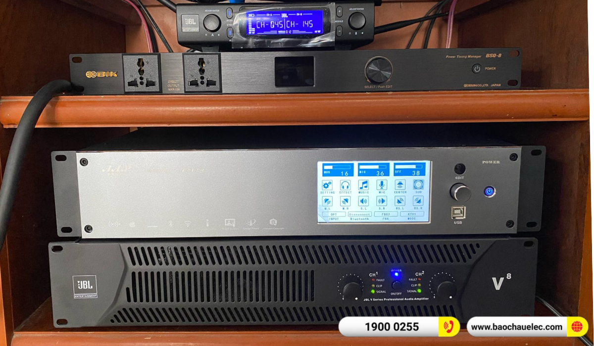 Lắp đặt d&agrave;n karaoke JBL hơn 91tr cho anh Thế tại Đồng Nai