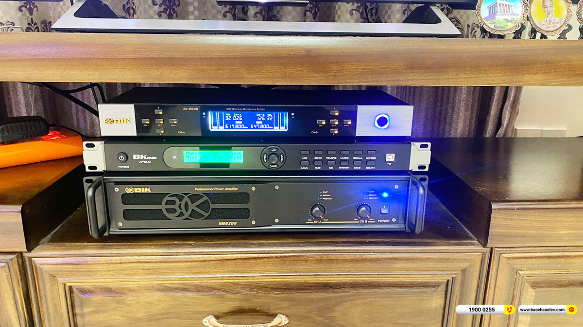 Lắp đặt dàn karaoke JBL gần 54tr cho anh Thuần ở Hải Phòng