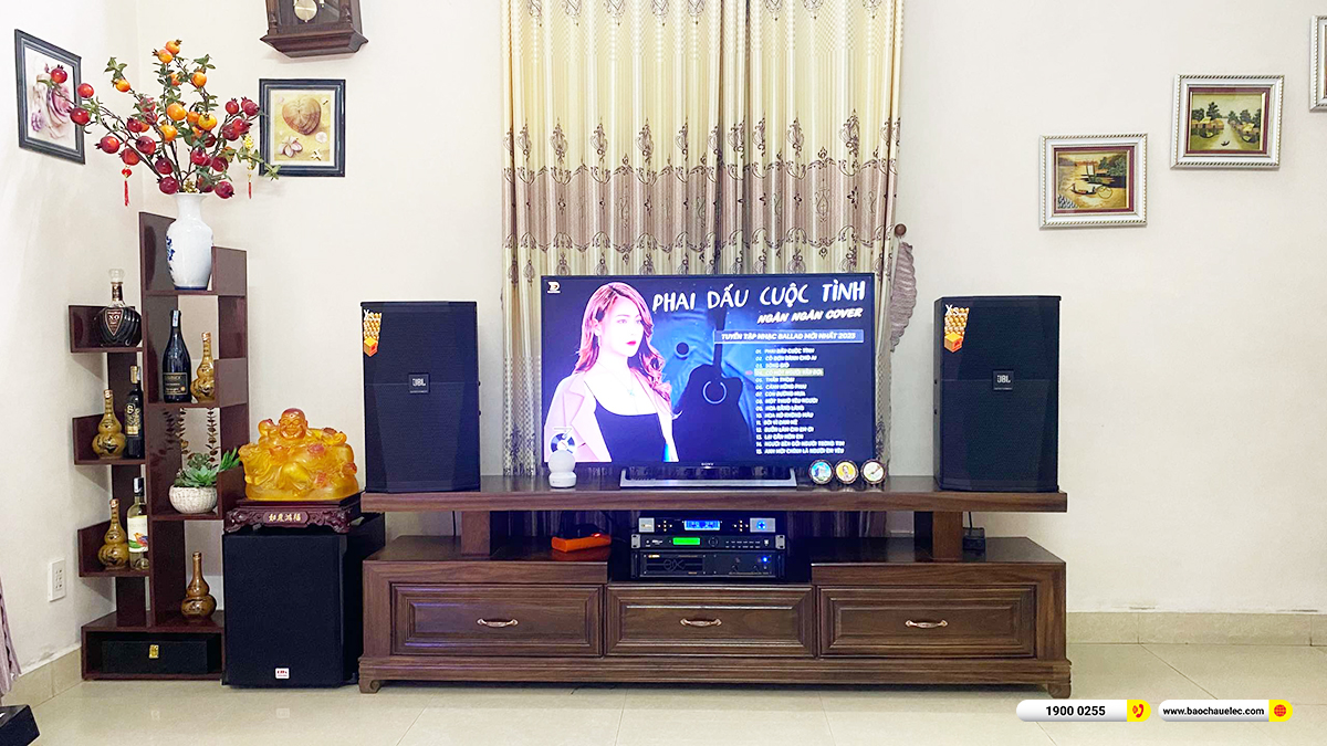 Lắp đặt dàn karaoke JBL gần 54tr cho anh Thuần ở Hải Phòng