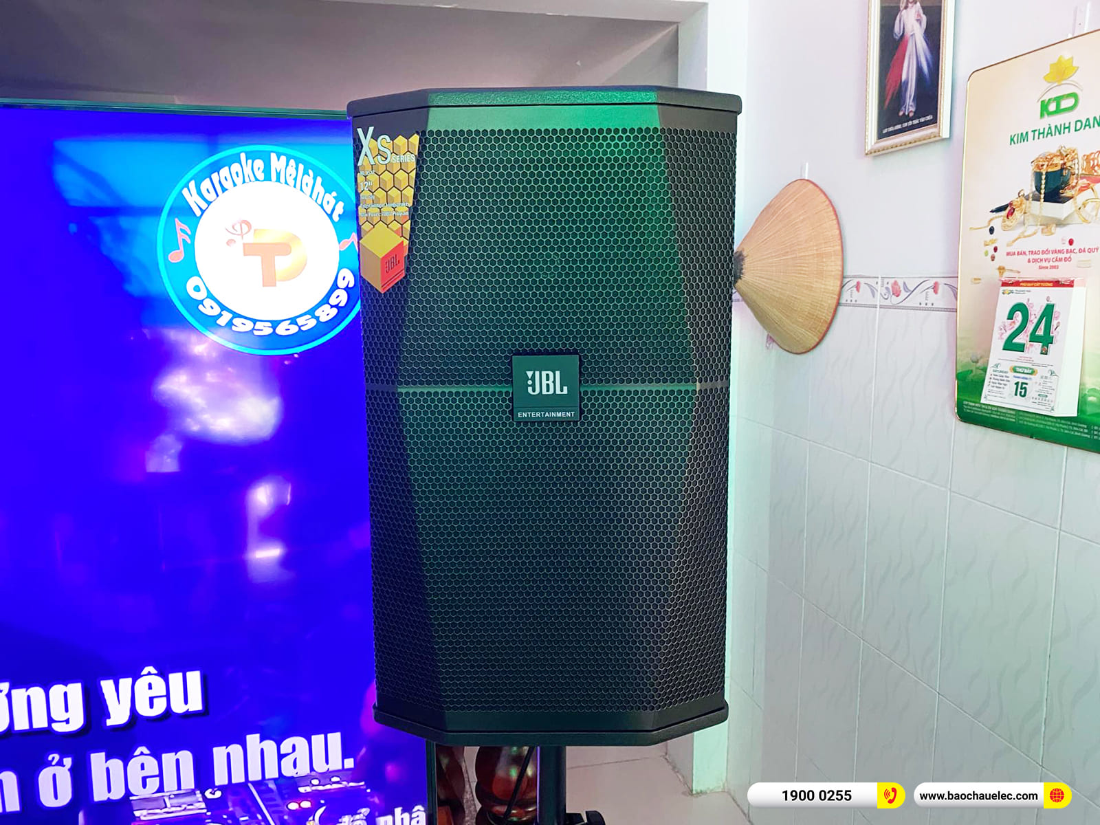Lắp đặt d&agrave;n karaoke JBL gần 83tr cho anh Thướng ở B&igrave;nh Dương