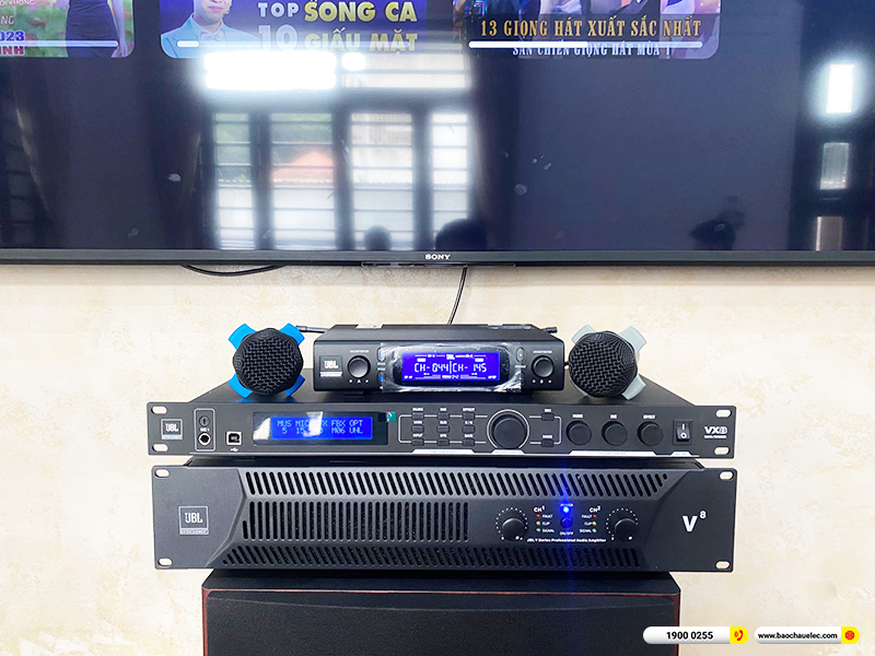 Lắp đặt d&agrave;n karaoke JBL gần 69tr cho anh To&agrave;n ở Quảng Ninh