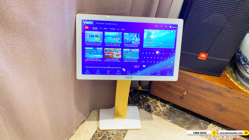 Lắp đặt d&agrave;n karaoke JBL gần 70tr cho anh Tới ở Hải Ph&ograve;ng