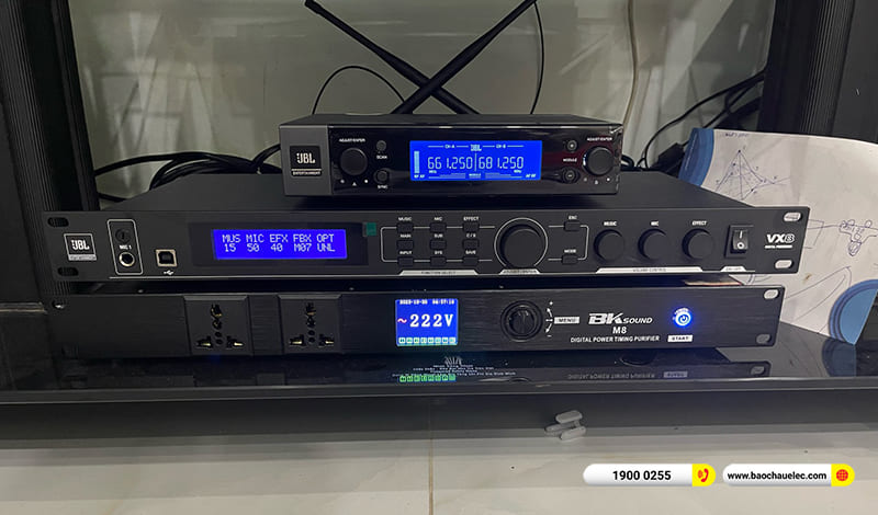 Lắp đặt d&agrave;n karaoke JBL hơn 35tr cho anh Trang ở TPHCM