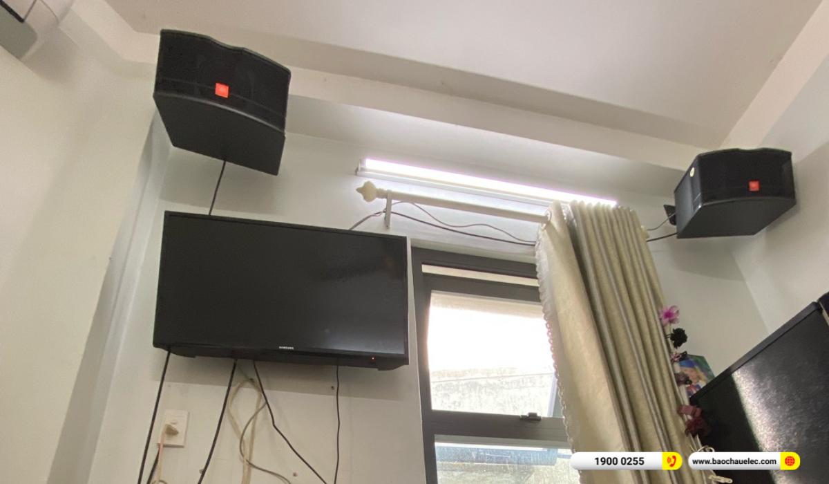 Lắp đặt d&agrave;n karaoke JBL hơn 24tr cho anh Tr&iacute; tại TP HCM