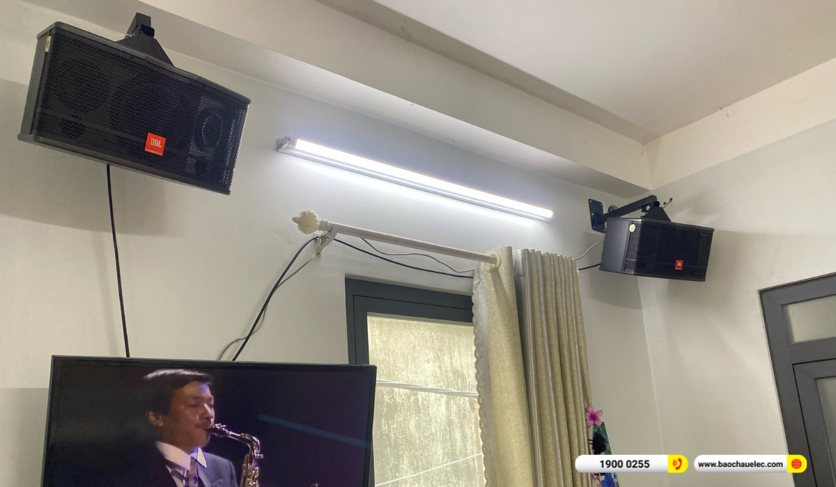 Lắp đặt d&agrave;n karaoke JBL hơn 24tr cho anh Tr&iacute; tại TP HCM