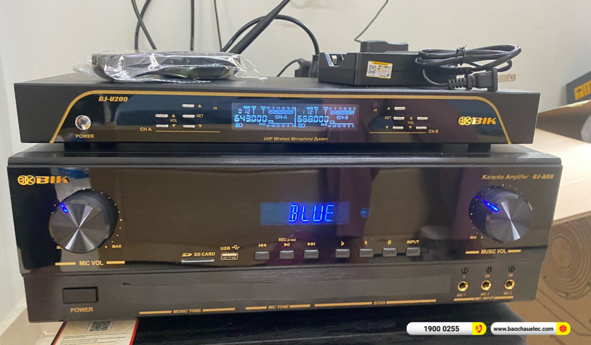 Lắp đặt d&agrave;n karaoke JBL hơn 24tr cho anh Tr&iacute; tại TP HCM