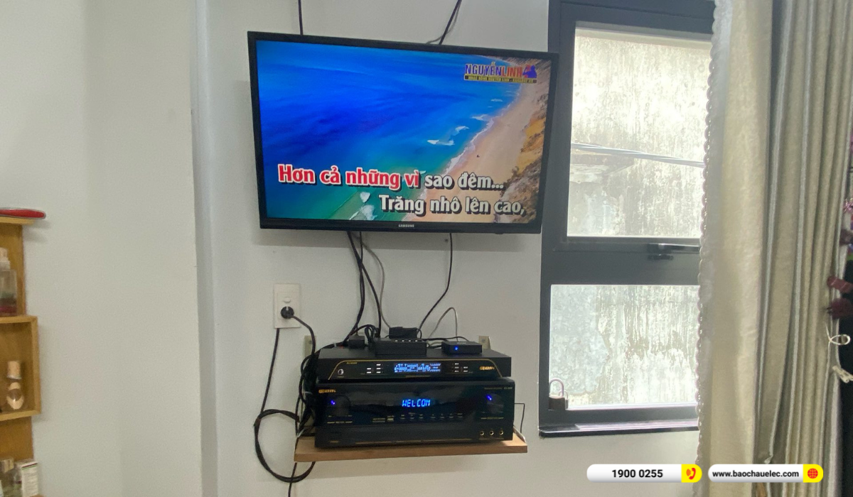 Lắp đặt d&agrave;n karaoke JBL hơn 24tr cho anh Tr&iacute; tại TP HCM
