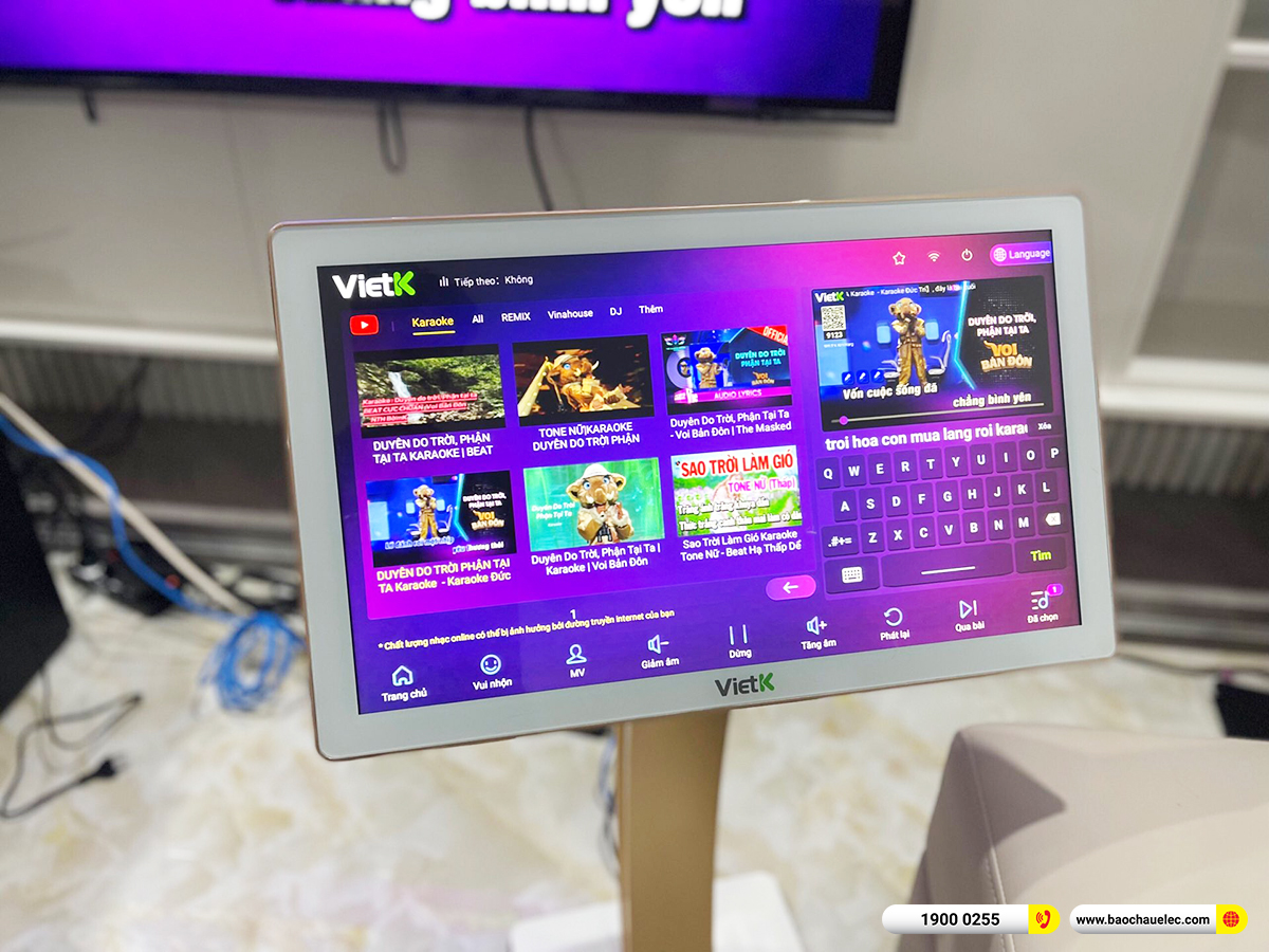 Lắp đặt dàn karaoke JBL gần 91tr cho anh Triều ở Cần Thơ