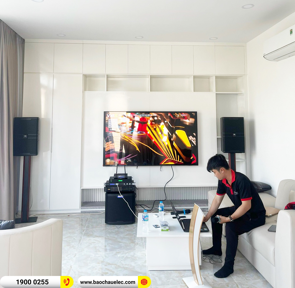 Lắp đặt dàn karaoke JBL gần 91tr cho anh Triều ở Cần Thơ