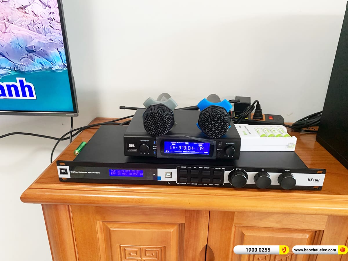 Lắp đặt d&agrave;n karaoke JBL hơn 24tr cho anh Trung ở Bu&ocirc;n Ma Thuột