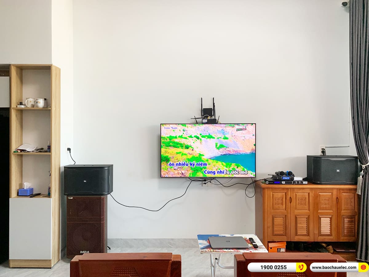 Lắp đặt d&agrave;n karaoke JBL hơn 24tr cho anh Trung ở Bu&ocirc;n Ma Thuột
