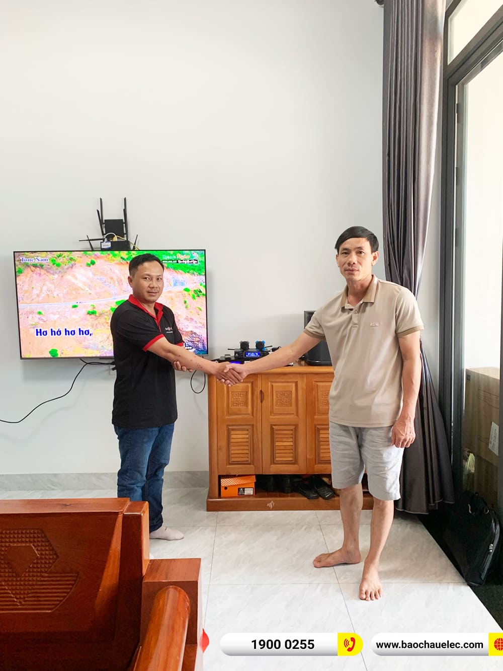Lắp đặt d&agrave;n karaoke JBL hơn 24tr cho anh Trung ở Bu&ocirc;n Ma Thuột