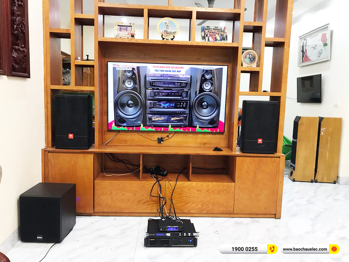  Lắp đặt d&agrave;n karaoke JBL hơn 57tr cho anh Tuấn ở Nam Định