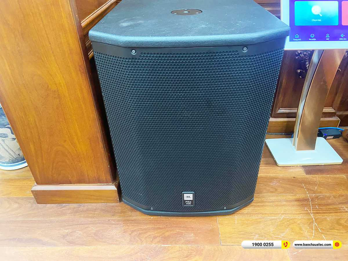 Lắp đặt d&agrave;n karaoke JBL cho anh Tuấn ở Quảng Ninh