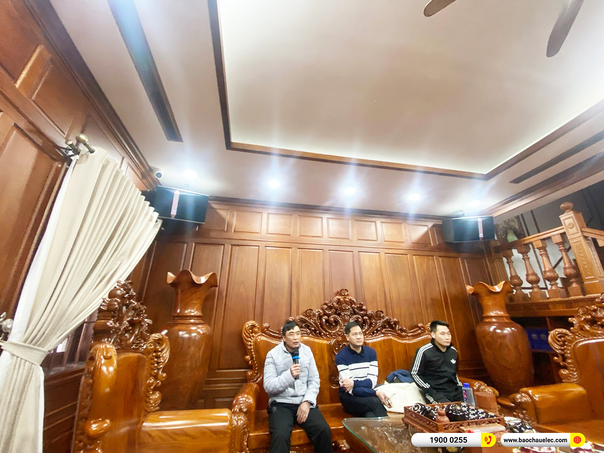 Lắp đặt d&agrave;n karaoke JBL cho anh Tuấn ở Quảng Ninh
