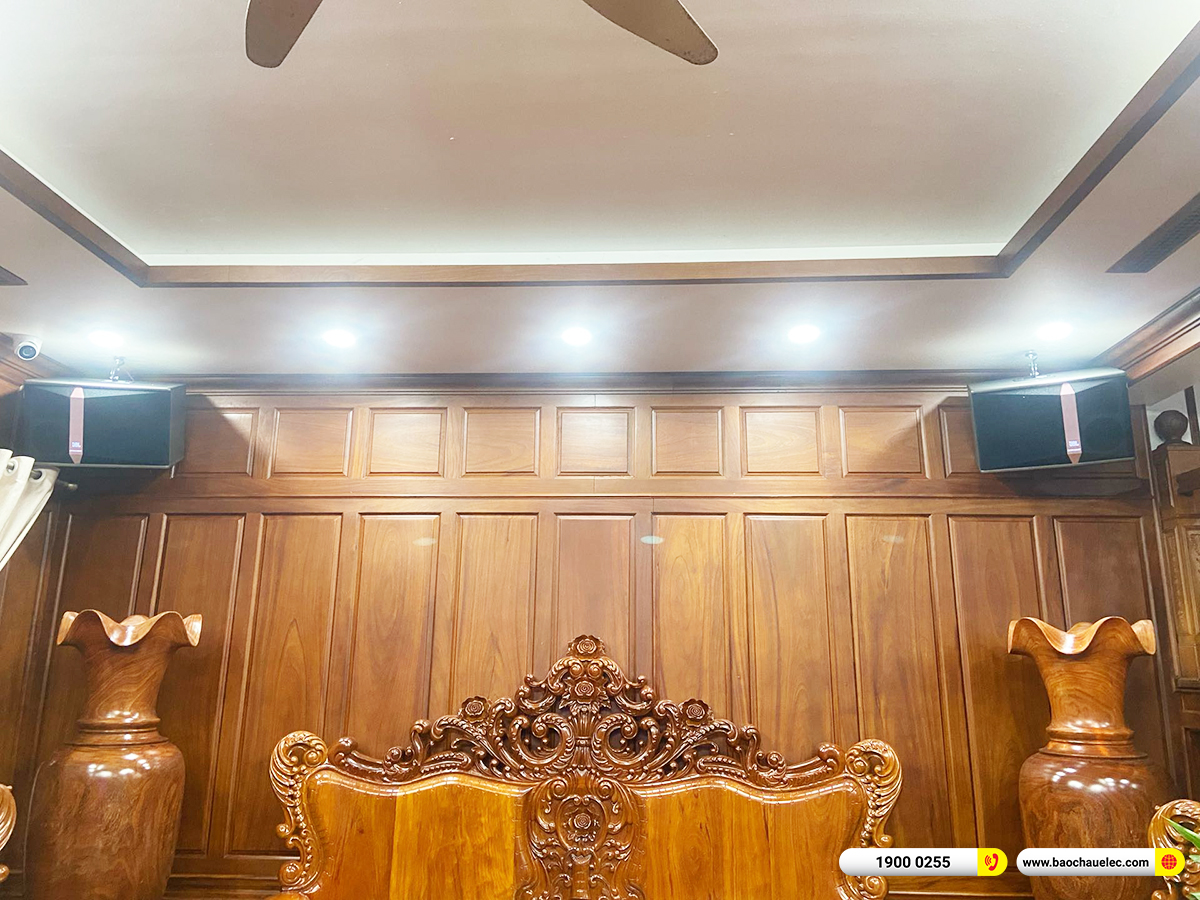 Lắp đặt d&agrave;n karaoke JBL cho anh Tuấn ở Quảng Ninh