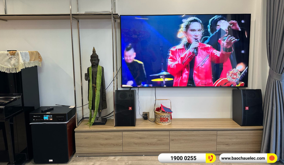 Lắp đặt d&agrave;n karaoke JBL hơn 24tr cho anh T&ugrave;ng tại H&agrave; Nội