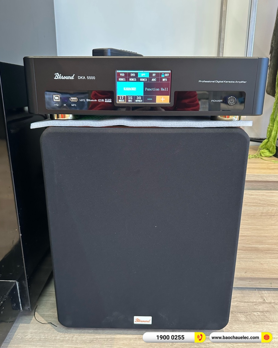 Lắp đặt d&agrave;n karaoke JBL hơn 24tr cho anh T&ugrave;ng tại H&agrave; Nội