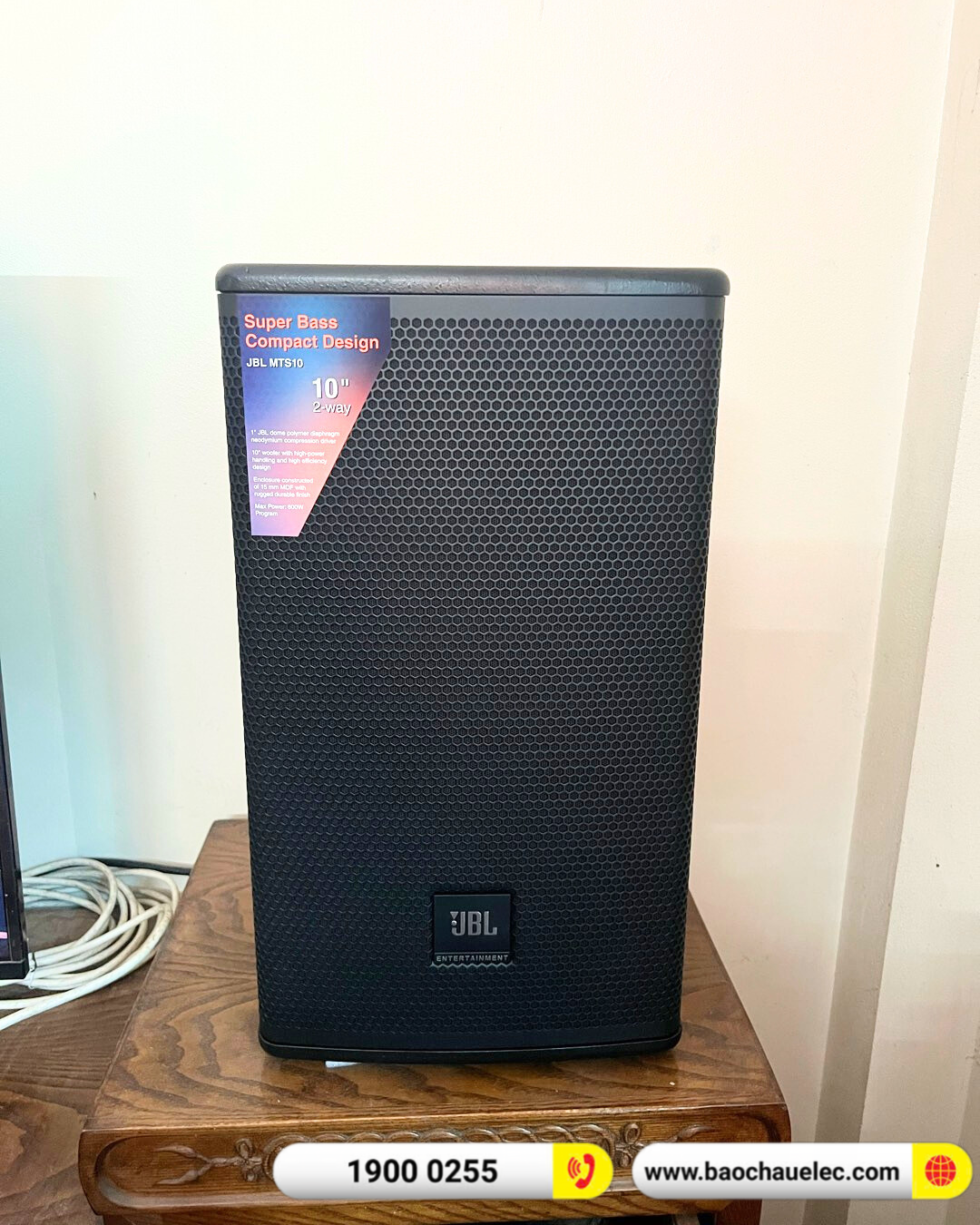 Lắp đặt d&agrave;n karaoke JBL hơn 37tr cho anh T&ugrave;ng tại H&agrave; Nội (JBL MTS10, Bksound DKA 6500, Bksound SW512)