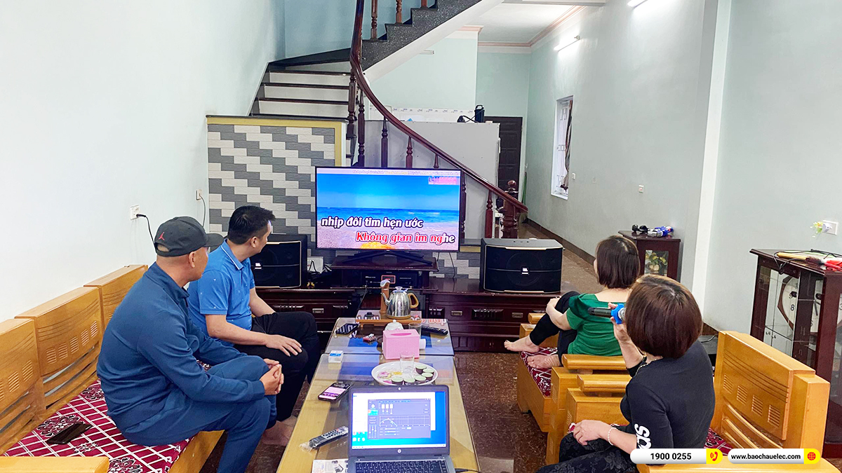 Lắp đặt d&agrave;n karaoke JBL gần 29tr cho anh Tường ở Hải Dương