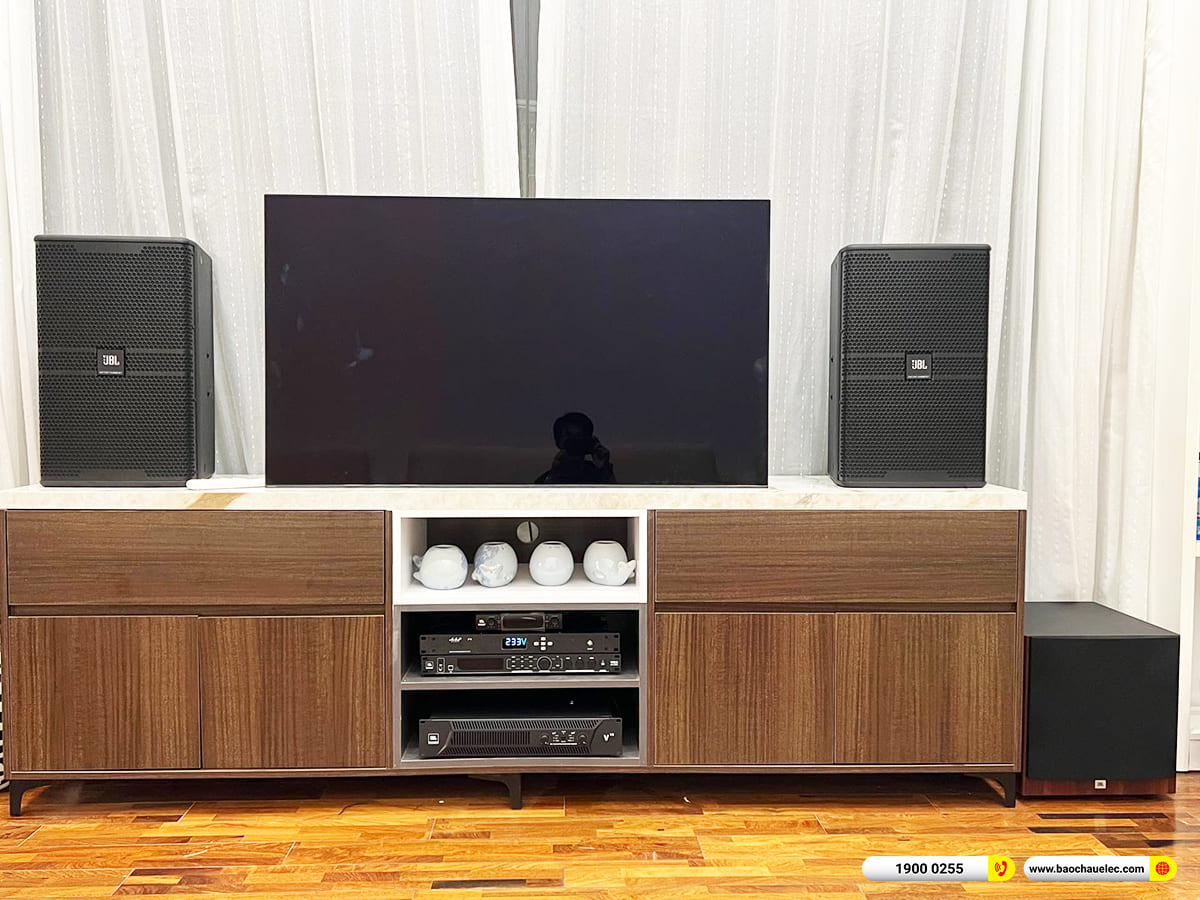 Lắp đặt d&agrave;n karaoke JBL gần 92tr cho anh Vinh ở TPHCM
