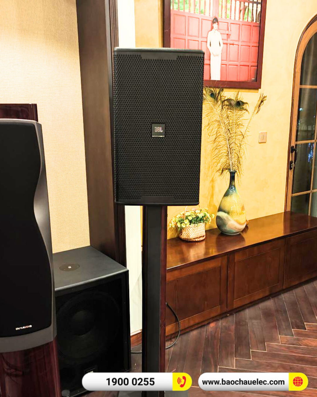 Lắp đặt d&agrave;n karaoke JBL hơn 101tr cho anh Vỹ tại Hưng Y&ecirc;n