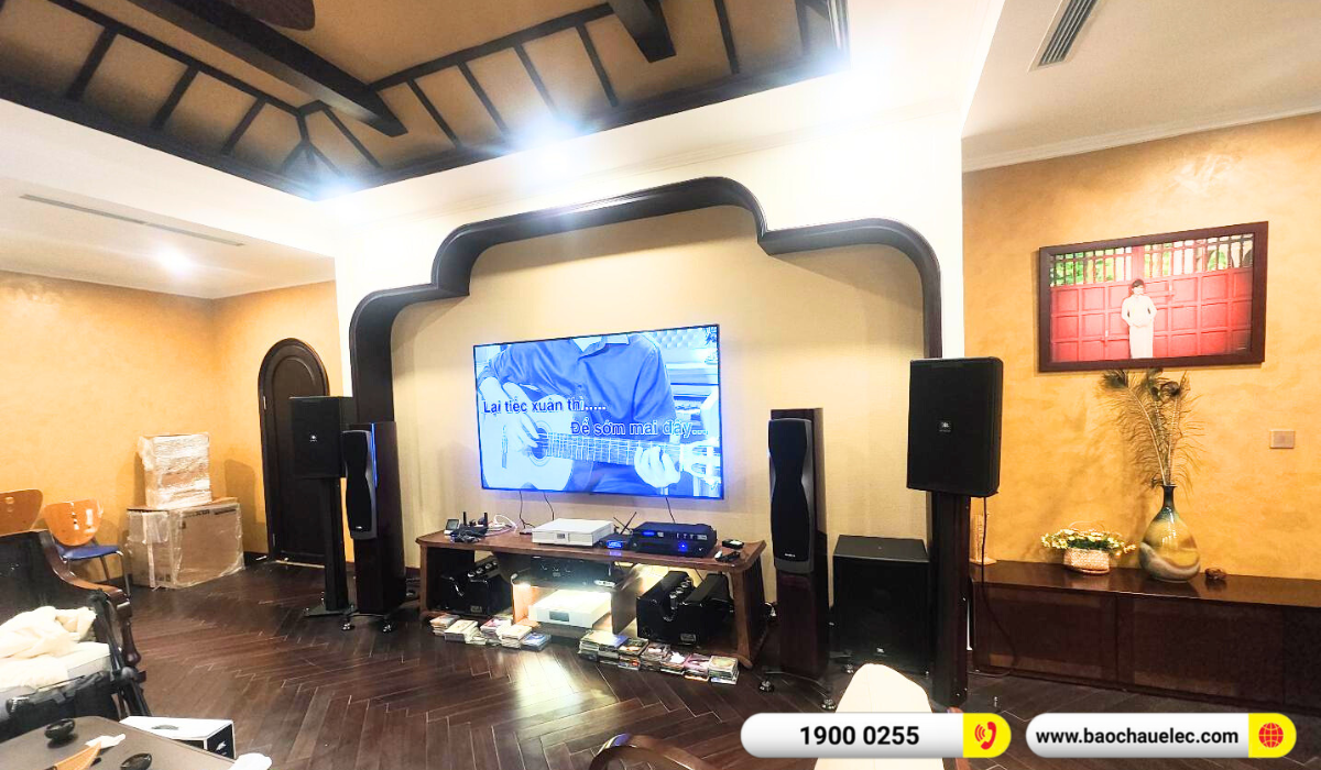 Lắp đặt d&agrave;n karaoke JBL hơn 101tr cho anh Vỹ tại Hưng Y&ecirc;n
