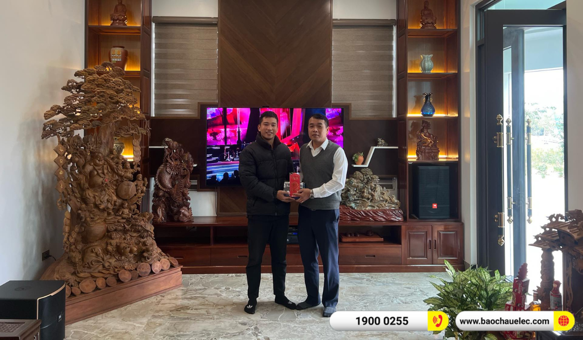 Lắp đặt d&agrave;n karaoke JBL hơn 72tr cho anh Xu&acirc;n tại Hải Ph&ograve;ng