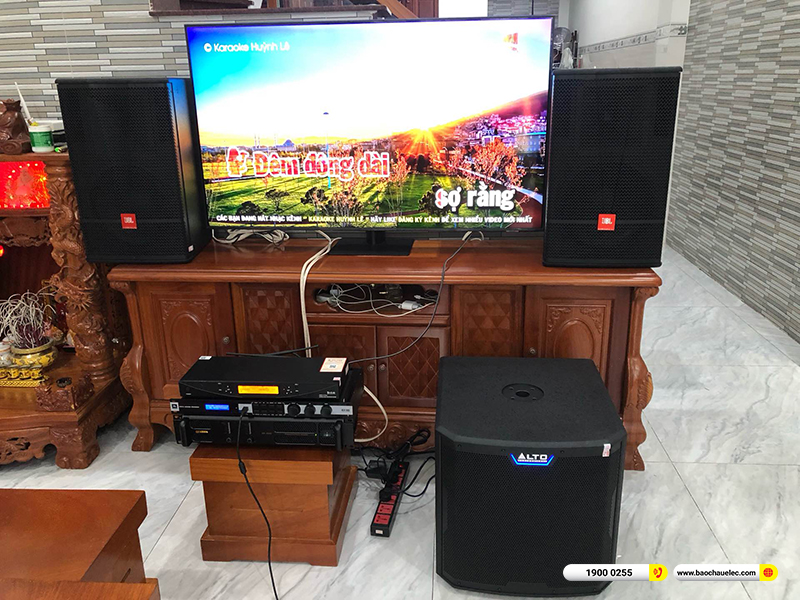 Lắp đặt dàn karaoke JBL gần 62tr cho chị Duyên ở Bình Dương