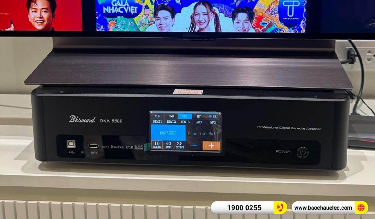 Lắp đặt d&agrave;n karaoke JBL hơn 17tr cho chị H&agrave; tại H&agrave; Nội