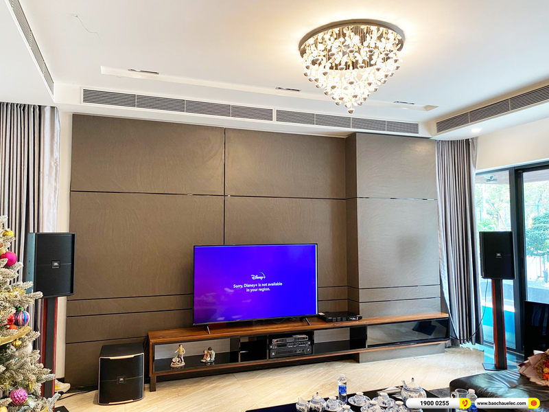 Lắp đặt d&agrave;n karaoke JBL hơn 75tr cho chị Hằng ở B&igrave;nh Dương