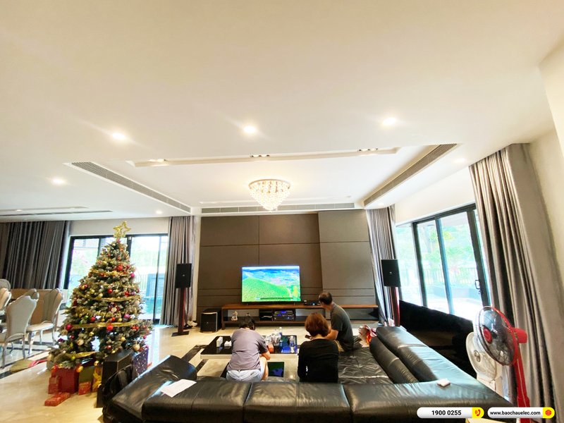 Lắp đặt d&agrave;n karaoke JBL hơn 75tr cho chị Hằng ở B&igrave;nh Dương
