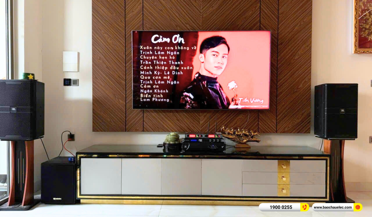 Lắp đặt d&agrave;n karaoke JBL hơn 80tr cho chị Hạnh tại Đ&agrave; Nẵng