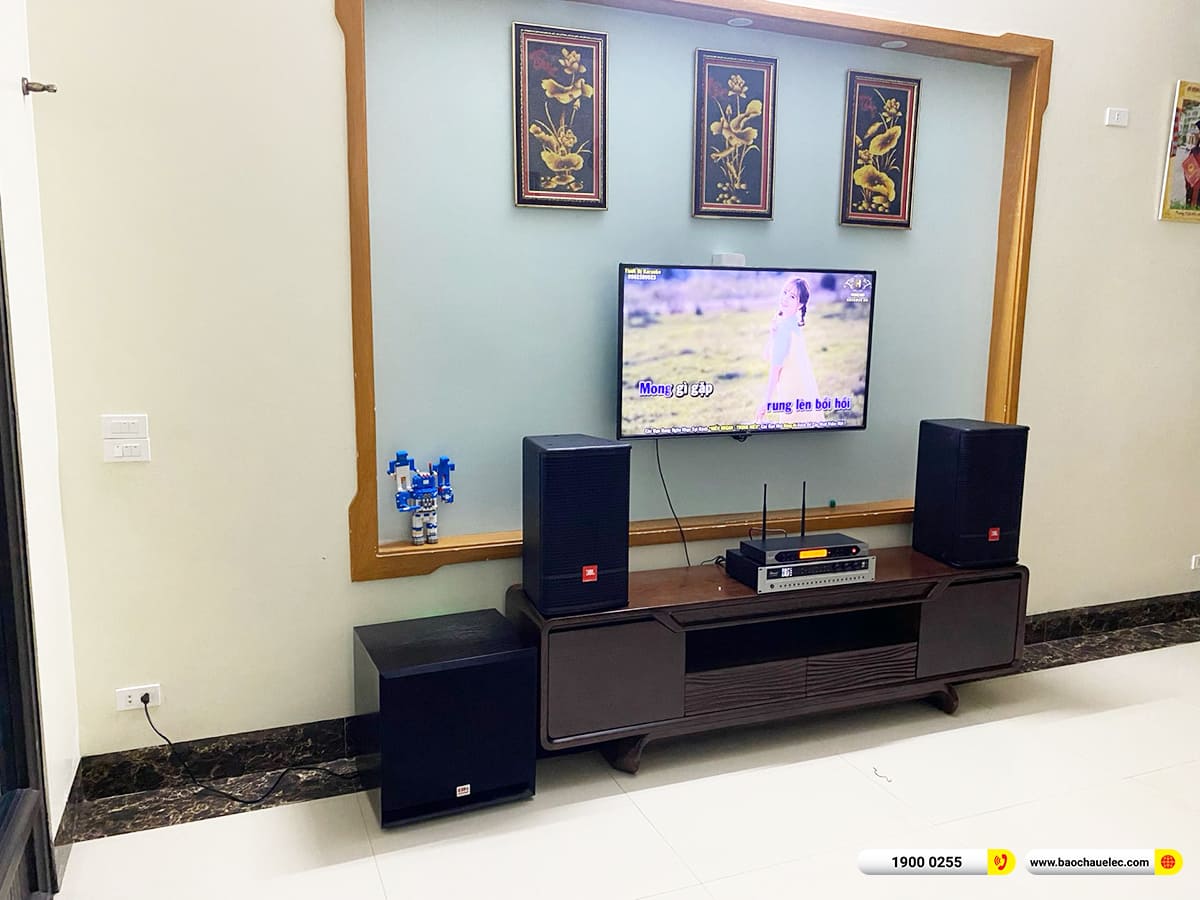 Lắp đặt d&agrave;n karaoke JBL gần 40tr cho chị Huyền ở Thanh H&oacute;a