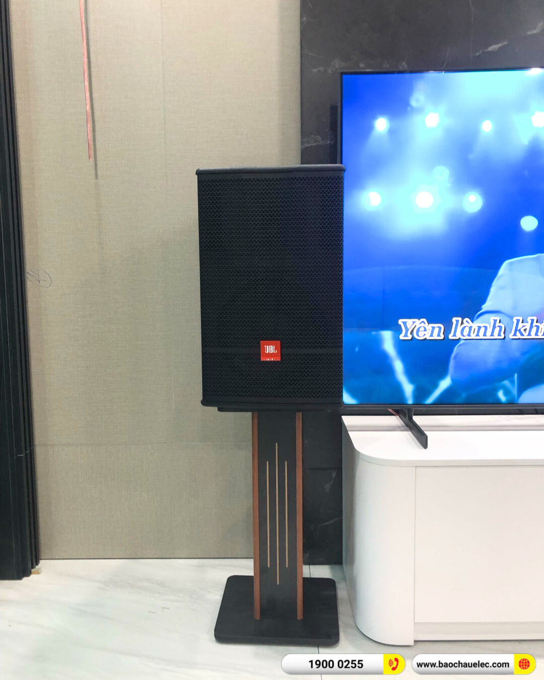 Lắp đặt d&agrave;n karaoke JBL hơn 83tr cho chị Lan Anh tại H&agrave; Nội