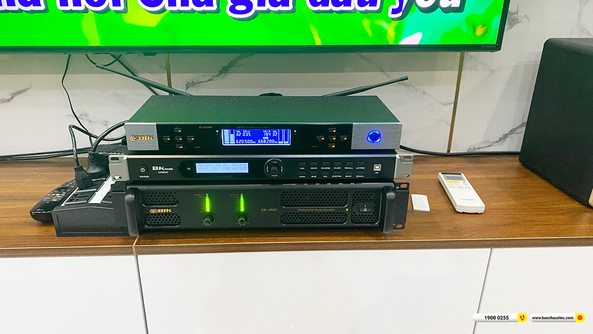 Lắp đặt d&agrave;n karaoke JBL hơn 31tr cho chị Minh ở Hải Ph&ograve;ng