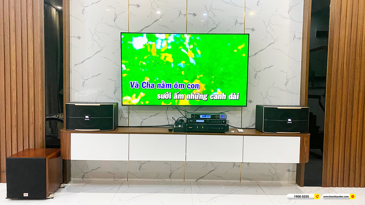 Lắp đặt d&agrave;n karaoke JBL hơn 31tr cho chị Minh ở Hải Ph&ograve;ng 