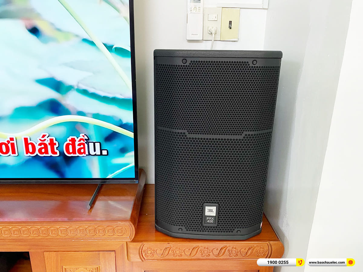Lắp đặt d&agrave;n karaoke JBL gần 86tr cho chị Ngọc ở TPHCM