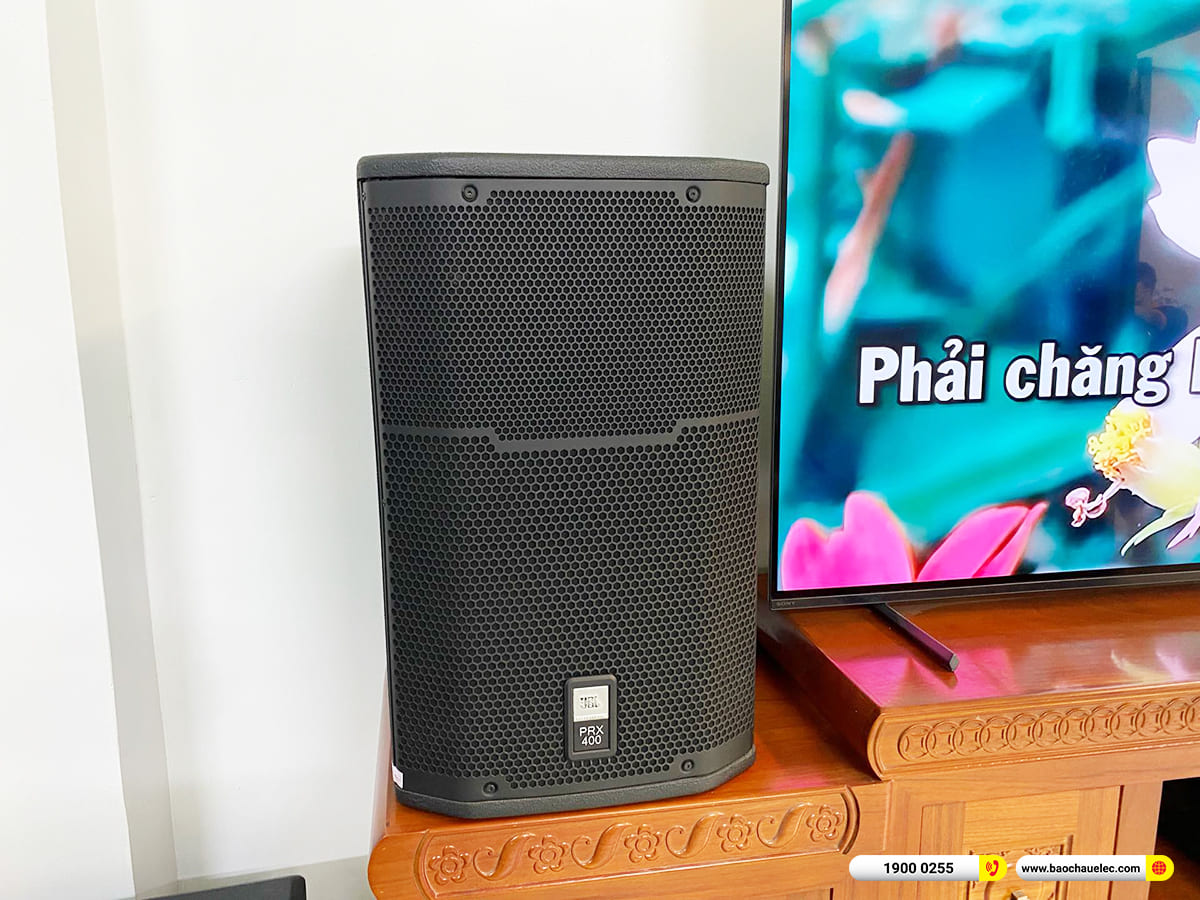 Lắp đặt d&agrave;n karaoke JBL gần 86tr cho chị Ngọc ở TPHCM